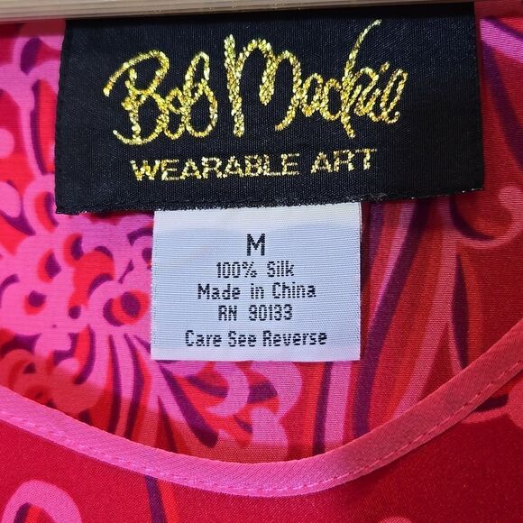 Bob Mackie Silk Top Tank Size Medium‎ - Picture 4 of 11